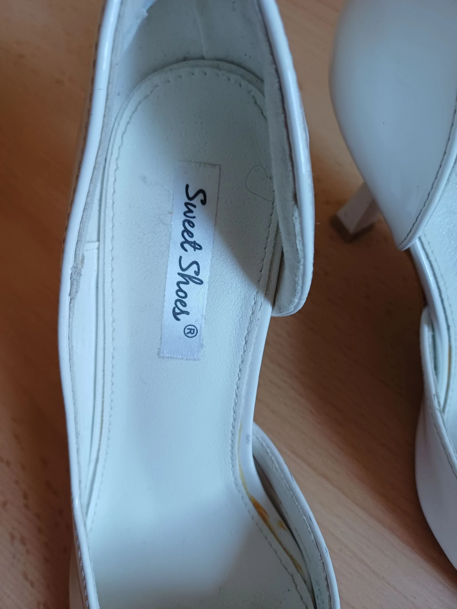 Lindos sapatos brancos 38 Sweet shoes – photo 5